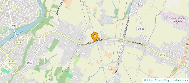 localisation de l'entreprise AUTOMOBILES FRANCOIS TODESCHI  MURET