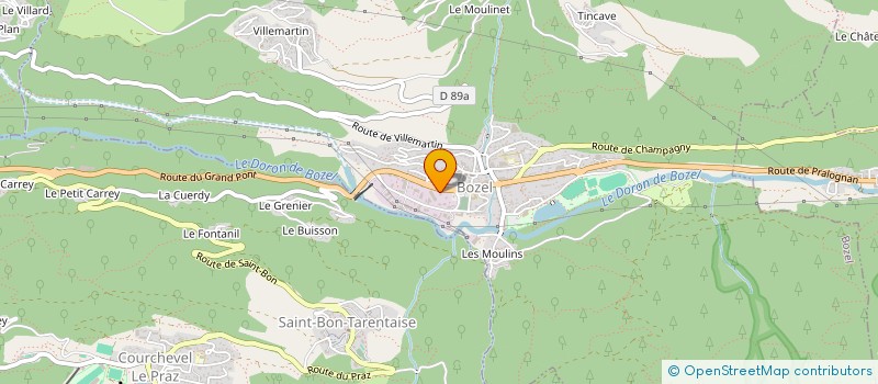 localisation de l'entreprise AUTOMOBILES LACROIX  BOZEL