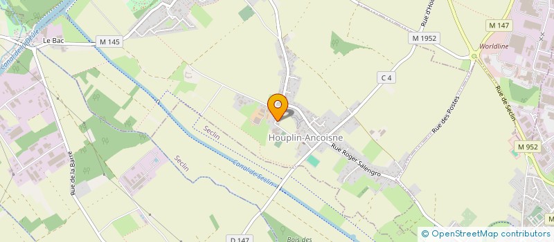 localisation de l'entreprise AUTOMOBILES LOYER à HOUPLIN-ANCOISNE