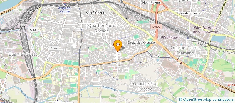 localisation de l'entreprise AUTOMOBILYS  AVIGNON