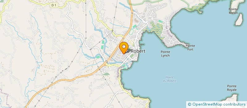 localisation de l'entreprise AUTOMOCLICK  LE ROBERT
