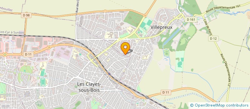 localisation de l'entreprise AUTOMOOV  VILLEPREUX