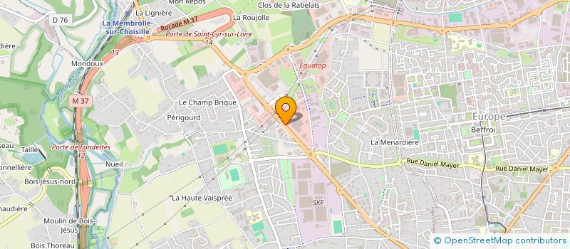 localisation de l'entreprise AUTOMOTION TOURS BY AUTOSPHERE  SAINT-CYR-SUR-LOIRE