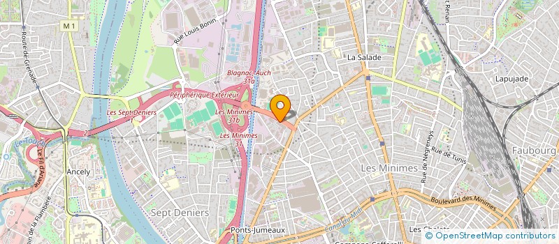 localisation de l'entreprise AUTOMOTIV DISTRIBUTION OCCITANE à TOULOUSE