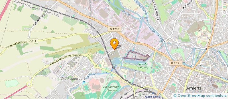 localisation de l'entreprise AUTOMOTIVE AMIENS  AMIENS