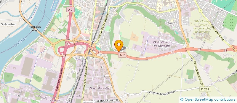 localisation de l'entreprise AUTOMOTIVE BROADCASTING à VALENCE