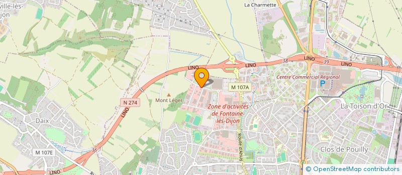 localisation de l'entreprise AUTOMOTIVE PERFORMANCE MATERIALS à FONTAINE-LES-DIJON