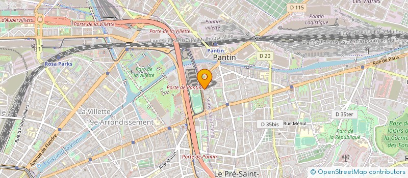 localisation de l'entreprise AUTOMOTO1  PARIS