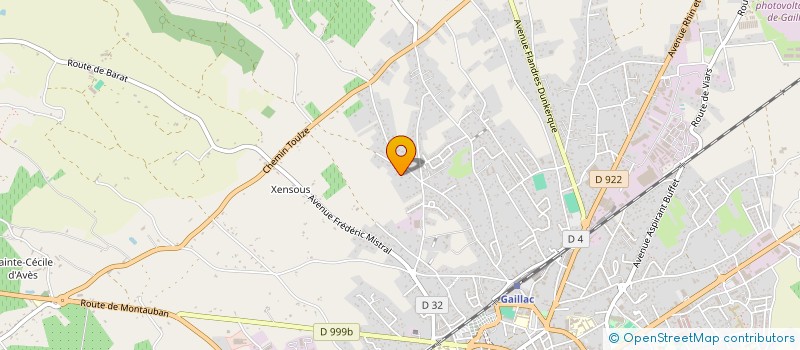 localisation de l'entreprise AUTOMS SARL  GAILLAC