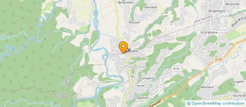 localisation de l'entreprise AUTONET à PETIT-BOURG