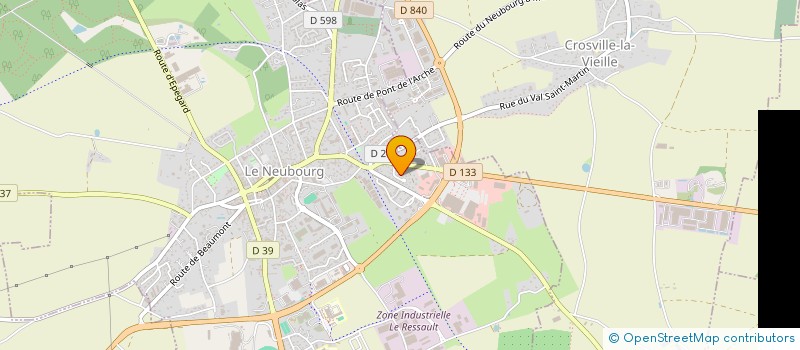 localisation de l'entreprise AUTONET LE NEUBOURG à LE NEUBOURG