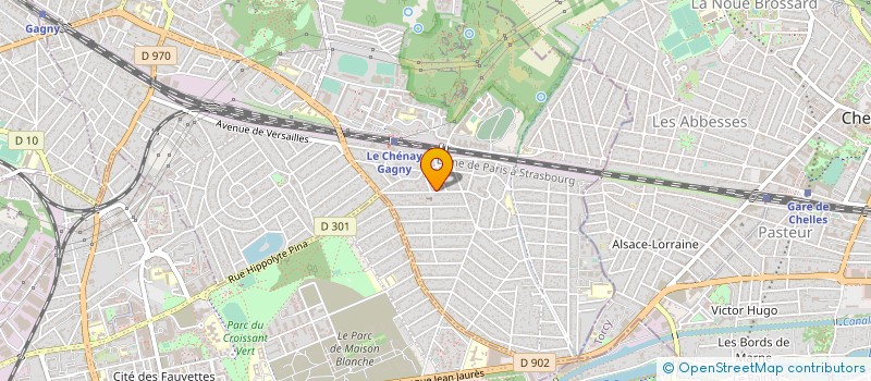 localisation de l'entreprise AUTONOM'SERVICES  GAGNY