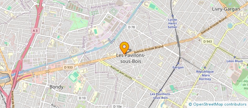 localisation de l'entreprise AUTONOME à LES PAVILLONS-SOUS-BOIS