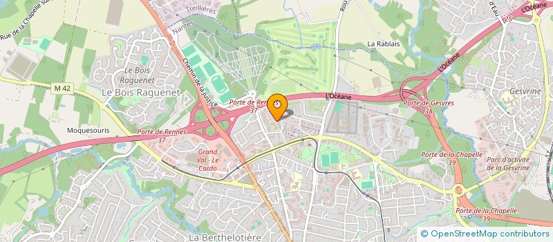 localisation de l'entreprise AUTONOME SOLIDAR LAIQUE LOIRE ATLANT à NANTES