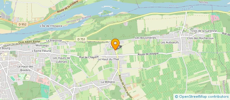 localisation de l'entreprise AUTONOMIA 37  MONTLOUIS-SUR-LOIRE