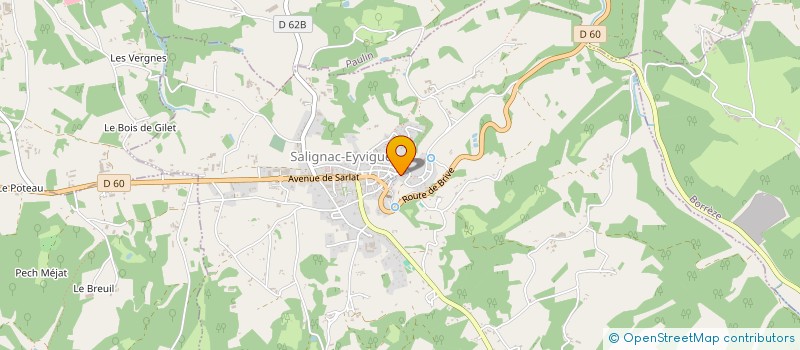 localisation de l'entreprise AUTONOMIE à SALIGNAC-EYVIGUES