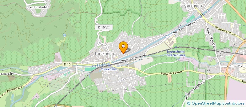 localisation de l'entreprise AUTONOMIE 68 à TURCKHEIM
