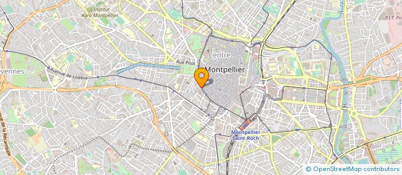 localisation de l'entreprise AUTONOMIE CREATIVE (L'ACADEMIE) à MONTPELLIER