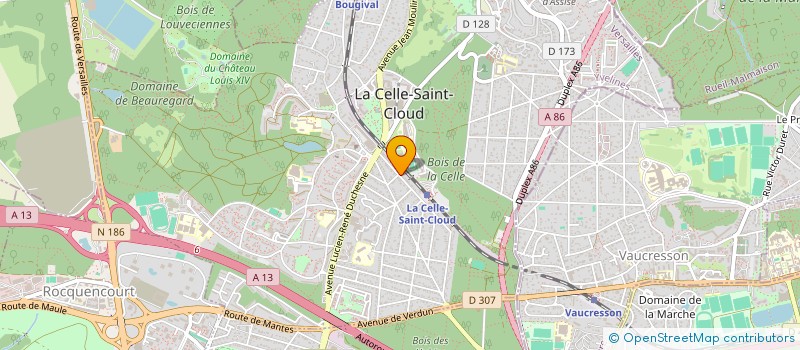 localisation de l'entreprise AUTONOMIE DESIGN  LA CELLE-SAINT-CLOUD