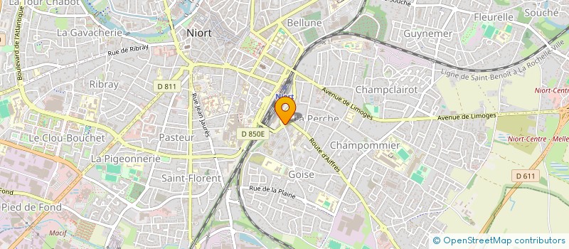 localisation de l'entreprise AUTONOMIE DOUCE HEURE à NIORT