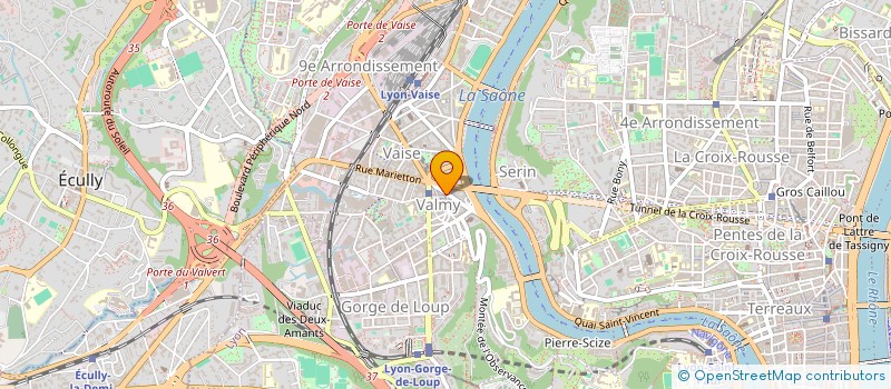 localisation de l'entreprise AUTONOMIE ET HABITAT CONSEIL  LYON