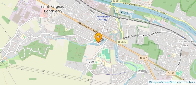 localisation de l'entreprise AUTONOMIE HABITAT  SAINT-FARGEAU-PONTHIERRY