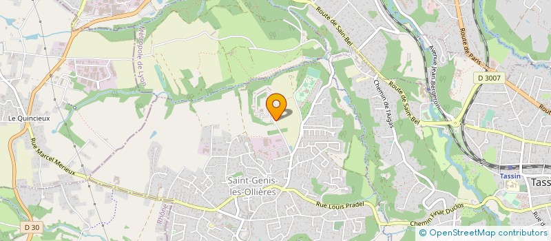 localisation de l'entreprise AUTONOMIE MEDICALE LYONNAISE à SAINT-GENIS-LES-OLLIERES