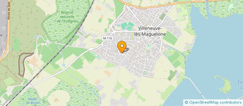 localisation de l'entreprise AUTONOMIE PAR RECHER D'INITIAT ADAPTEES à VILLENEUVE-LES-MAGUELONE