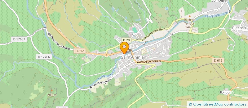 localisation de l'entreprise AUTONOMIE PERSONNES ADULTES HANDICAPEES à FERRIERES-POUSSAROU