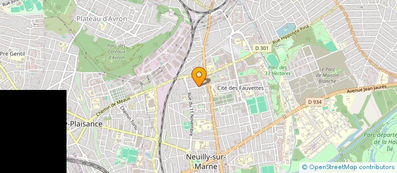 localisation de l'entreprise AUTONOMIE PLUS à NEUILLY-SUR-MARNE