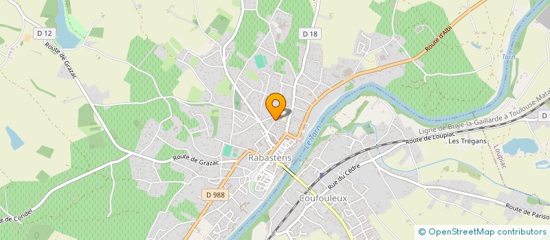 localisation de l'entreprise AUTONOMIE SERVICES 81 à RABASTENS