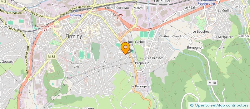 localisation de l'entreprise AUTONOMIE SYSTEMES à FIRMINY