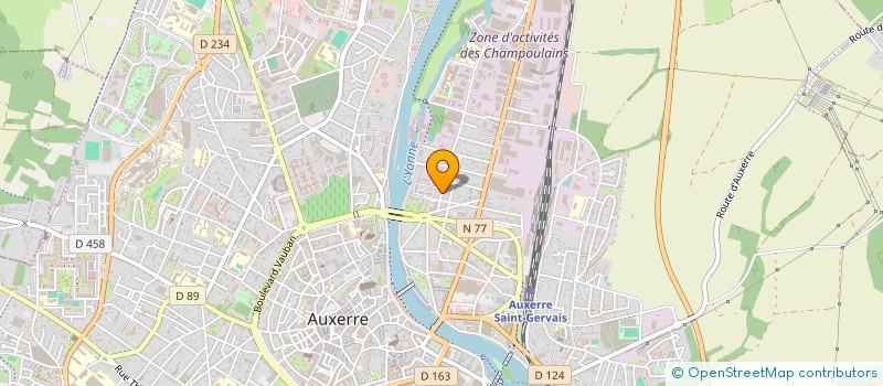 localisation de l'entreprise AUTONOURH SASU à AUXERRE