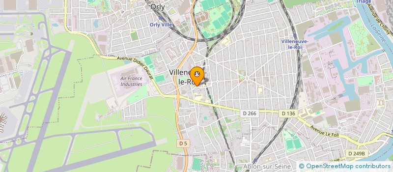 localisation de l'entreprise AUTOOMAT à VILLENEUVE-LE-ROI