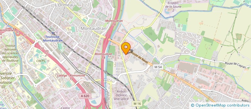 localisation de l'entreprise AUTOP DEMENAGEMENT à TOULOUSE
