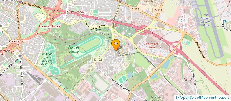 localisation de l'entreprise AUTOP SERVICE à BRON