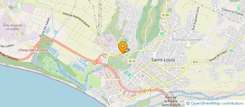 localisation de l'entreprise AUTOPARTS IMPORT à SAINT-LOUIS