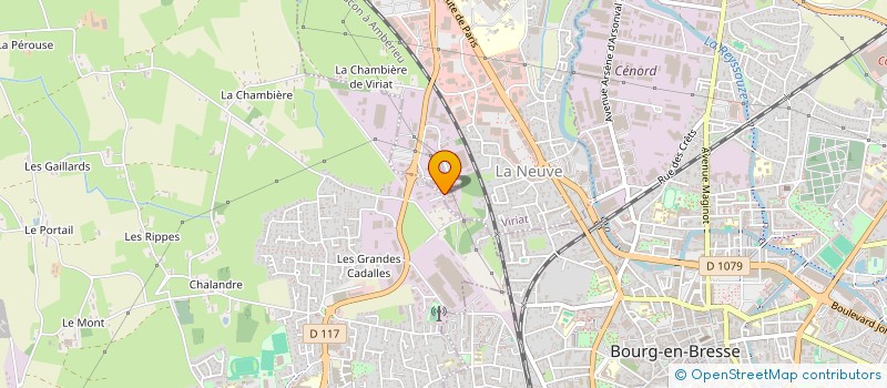 localisation de l'entreprise AUTOPASSION à VIRIAT