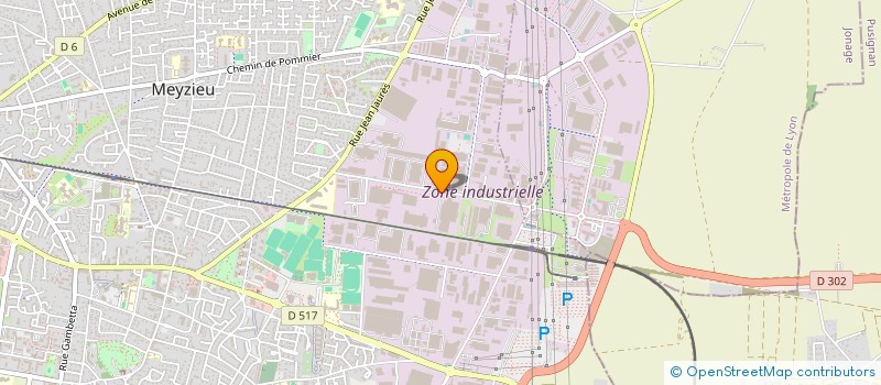 localisation de l'entreprise AUTOPI  MEYZIEU