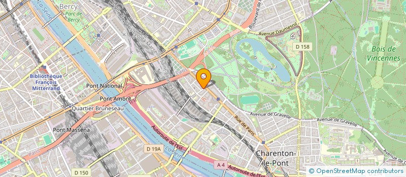 localisation de l'entreprise AUTOPITA à CHARENTON-LE-PONT
