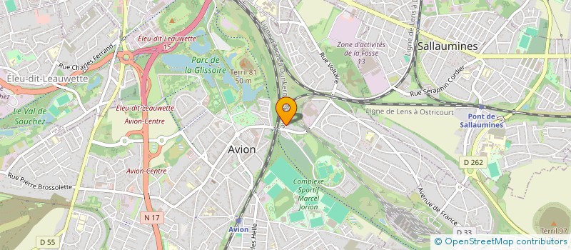 localisation de l'entreprise AUTOPLUS  AVION