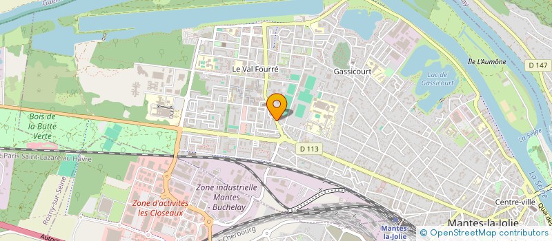 localisation de l'entreprise AUTOPLUS IDF à MANTES-LA-JOLIE