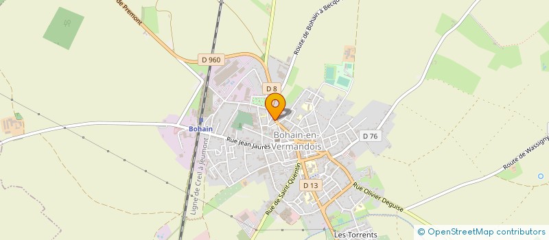 localisation de l'entreprise AUTOPRATIK à BOHAIN-EN-VERMANDOIS