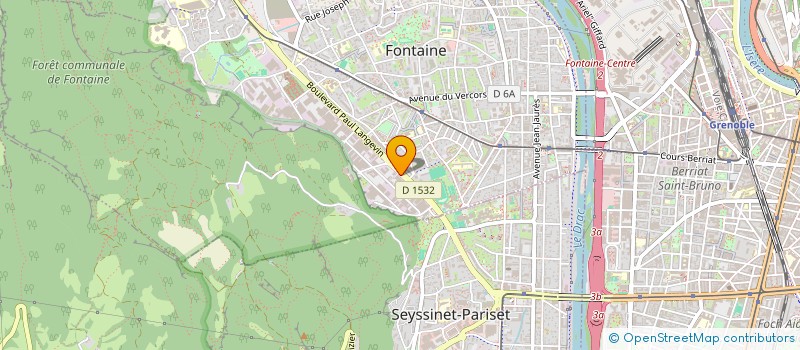 localisation de l'entreprise AUTOPRO 38  FONTAINE