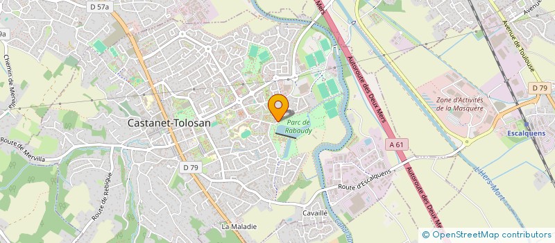 localisation de l'entreprise AUTOPRO SOLUTIONS à CASTANET-TOLOSAN