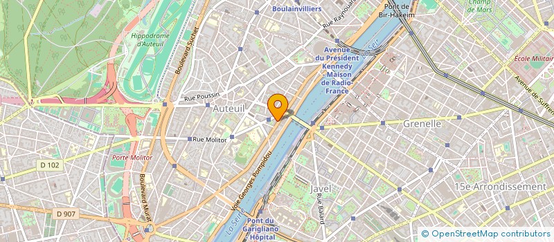 localisation de l'entreprise AUTOPROMO FILMS ET SPECTACLES à PARIS