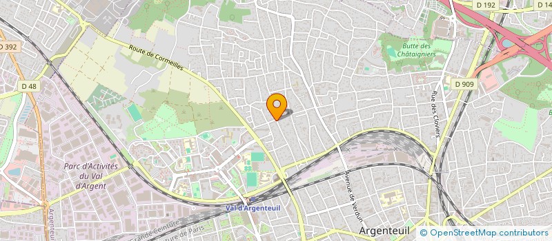 localisation de l'entreprise AUTOPULSE FRANCE  ARGENTEUIL