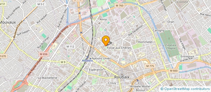 localisation de l'entreprise AUTOQUOTE  ROUBAIX