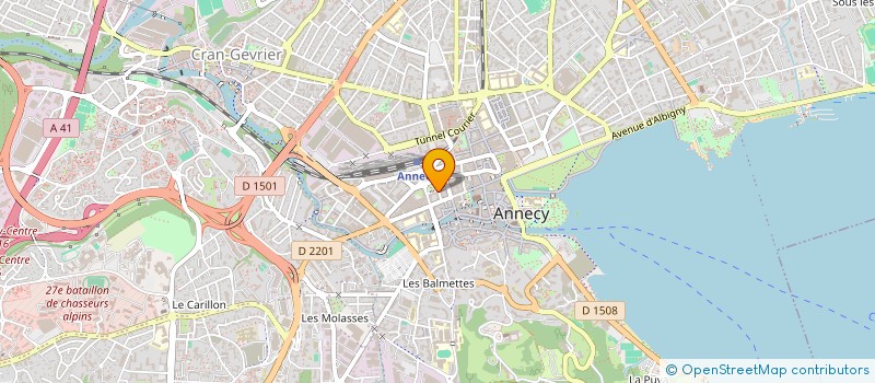 localisation de l'entreprise AUTORENO à ANNECY