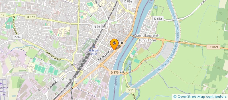 localisation de l'entreprise AUTORIDE à MACON